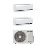Samsung AJ050TXJ2KH/EA 5 kw 1 Dış + 2 İç Ünite 12+12 Duvar Tipi Klima