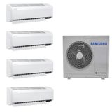 Samsung AJ080TXJ4KH/EA Wind Free Multi 8 Kw 1 Dış + 4 İç Ünite 7+9+9+18 Duvar Tipi Klima