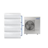 Samsung AJ100TXJ5KH/EA WindFree Duvar Tipi Multi Split Klima (9+12+12+12+18) 9000 BTU + 12000 BTU + 12000 BTU + 18000 BTU