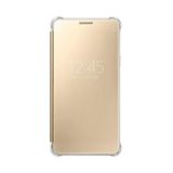 Samsung Altın A5 (2016) Clear View Fonksiyonel Kılıf