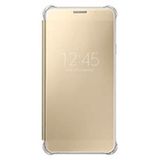 Samsung Altın A7 (2016) Clear View Fonksiyonel Kılıf