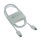 Samsung Beyaz USB Kablo Type-C Hızlı Şarj 15W Galaxy A71 Uyumlu 1.5 Metre