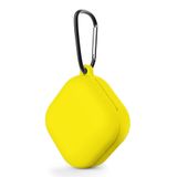 Samsung Buds Pro - Buds2-2 Pro - live - fe - fe2 - core Kulaklık Kılıf Askılı Mat Silikon (sarı)