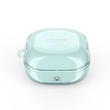 Samsung Buds Pro - Buds2-2 Pro - live - fe - fe2 - core Kulaklık Kılıf Askılı Mat Silikon (şeffaf turkuaz)