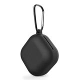 Samsung Buds Pro - Buds2-2 Pro - live - fe - fe2 - core Kulaklık Kılıf Askılı Mat Silikon (siyah)
