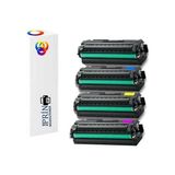 Samsung Clp 320N CLT-407 Serisi 4 Renk Muadil Toner Set Chipli - Renkli