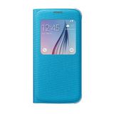 Samsung Ef CG920BLEGWW Galaxy S6 Orjinal S View Cover Mavi Cep Telefonu Kılıf