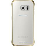 Samsung EF-QG920BFEGWW Galaxy S6 Clear Cover Şeffaf Altın Arka Kapak