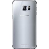Samsung EF-QG928CSEGWW S6 Edge+ Plus Koruyucu Gümüş Şeffaf Cep Telefonu Kılıfı