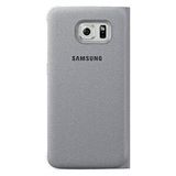 Samsung EF-WG920BSEGWW Galaxy S6 Kartlıklı Tekstil Gri Cep Telefonu Kılıfı