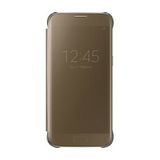 Samsung EF-ZG930CFEGWW Gold Clear View Fonksiyonel Telefon Kılıfı