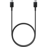 Samsung EP-DA705B 25 W Type-C Siyah Şarj Kablosu
