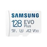 Samsung Evo Plus 128 GB Micro SD Hafıza Kartı UHS-I 130 Mb/sn Hızlı Aktarım ve Dayanıklı Tasarım