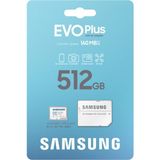 Samsung Evo Plus 512GB Micro Sd - Okuma hızı 160mb/s.