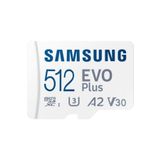 Samsung Evo Plus 512Gb Microsd Mb-Mc512sa/Apc 160 Mb/Sn Beyaz Hafiza Karti ( Turkiye Garantili)
