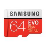Samsung EVO Plus MB-MC64GA/TR 64GB 100 MB/s microSDXC Kart UHS-I ile Yüksek Hız ve Geniş Uyumluluk - 1 Adet