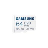 Samsung Evo Plus MB-MC64KA Class 10 UHS-I U1 A2 V10 64 GB Micro SD Kart