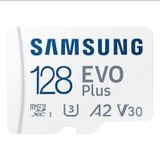 Samsung EVO Plus microSDXC Hafıza Kartı 128 GB, 160 MB/s, U3, V30, A2, ‎MB-MC128SA/APC (2024 Serisi)