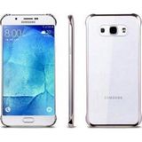 Samsung FA00098KGD Galaxy A8 2018 Şeffaf Altın Arka Kapak