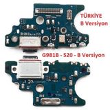 Samsung G981B S20 Usb Şarj Mikrofon Bordu Filmi Full