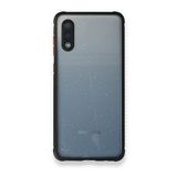 Samsung Galaxy A02 Miami Şeffaf Silikon Siyah Kılıf