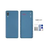 Samsung Galaxy A02 - Sm-A022 Full Kasa Arka Kapak Takim Mavı - Tamır Setı