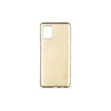 Samsung Galaxy A02S Kılıf Esnek Yapılı Ince Slim Silikon Kapak Ryc/premier - Gold
