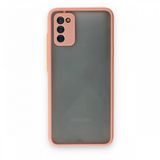 Samsung Galaxy A02S Kılıf Montreal Silikon Kapak - Pembe