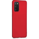 Samsung Galaxy A02S Premium Silikon Kılıf Bordo