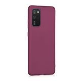 Samsung Galaxy A02S Premium Silikon Kılıf Mor