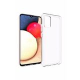 Samsung Galaxy A02S Premium Silikon Kılıf Şeffaf