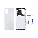 Samsung Galaxy A02s - Sm-A025 Full Kasa Arka Kapak Takim Beyaz - Tamır Setı