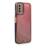 Samsung Galaxy A03S Liva Lens Silikon Mavi Kılıf