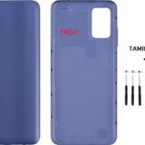 Samsung Galaxy A03s - Sm-A037 Full Kasa Arka Kapak Takim Mavı - Tamır Setı