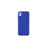 Samsung Galaxy A04 Kılıf Esnek ve Hafif Yapılı Soft Touch Premium Silikon Kapak Ryc/biye - Mavi