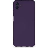 Samsung Galaxy A04 Kılıf Nano Içi Kadife Silikon - MOR-(5796)