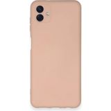 Samsung Galaxy A04 Kılıf Nano Içi Kadife Silikon - PUDRA-(5796)