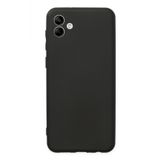Samsung Galaxy A04 Kılıf Yumuşak Dokulu Silikon - Siyah