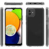 Samsung Galaxy A04E Kılıf Zore 2mm Anti Shock Silikon - Renksiz