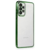 Samsung Galaxy A04s Kılıf Razer Lens Çerçeveli Silikon Kapak