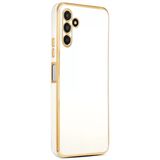 Samsung Galaxy A04s Kilif Zore Kenari Gold Renk Silikon Bark Kapak