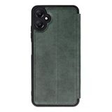 Samsung Galaxy A05 Kılıf Flip Cover - Koyu Yeşil