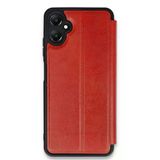 Samsung Galaxy A05 Uyumlu Kılıf Flip Cover - Kırmızı