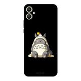 Samsung Galaxy A06 İle Uyumlu Siyah Forest Giant Desenli Silikon Kılıf