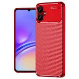 Samsung Galaxy A06 Kılıf Auto Focus Karbon Kapak - Kırmızı