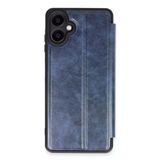 Samsung Galaxy A06 Kılıf Flip Cover - Lacivert-(5796)