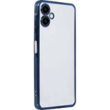 Samsung Galaxy A06 Kılıf Razer Lensli Silikon - Lacivert