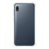 Samsung Galaxy A10 İle Uyumlu Şeffaf Airbag Antishock Silikon Kılıf