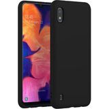 Samsung Galaxy A10 Ince Mat Silikon Kılıf Siyah