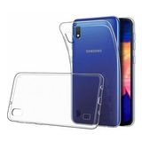 Samsung Galaxy A10 Kılıf Lüx Kamera Korumalı Şeffaf Silikon Kılıf